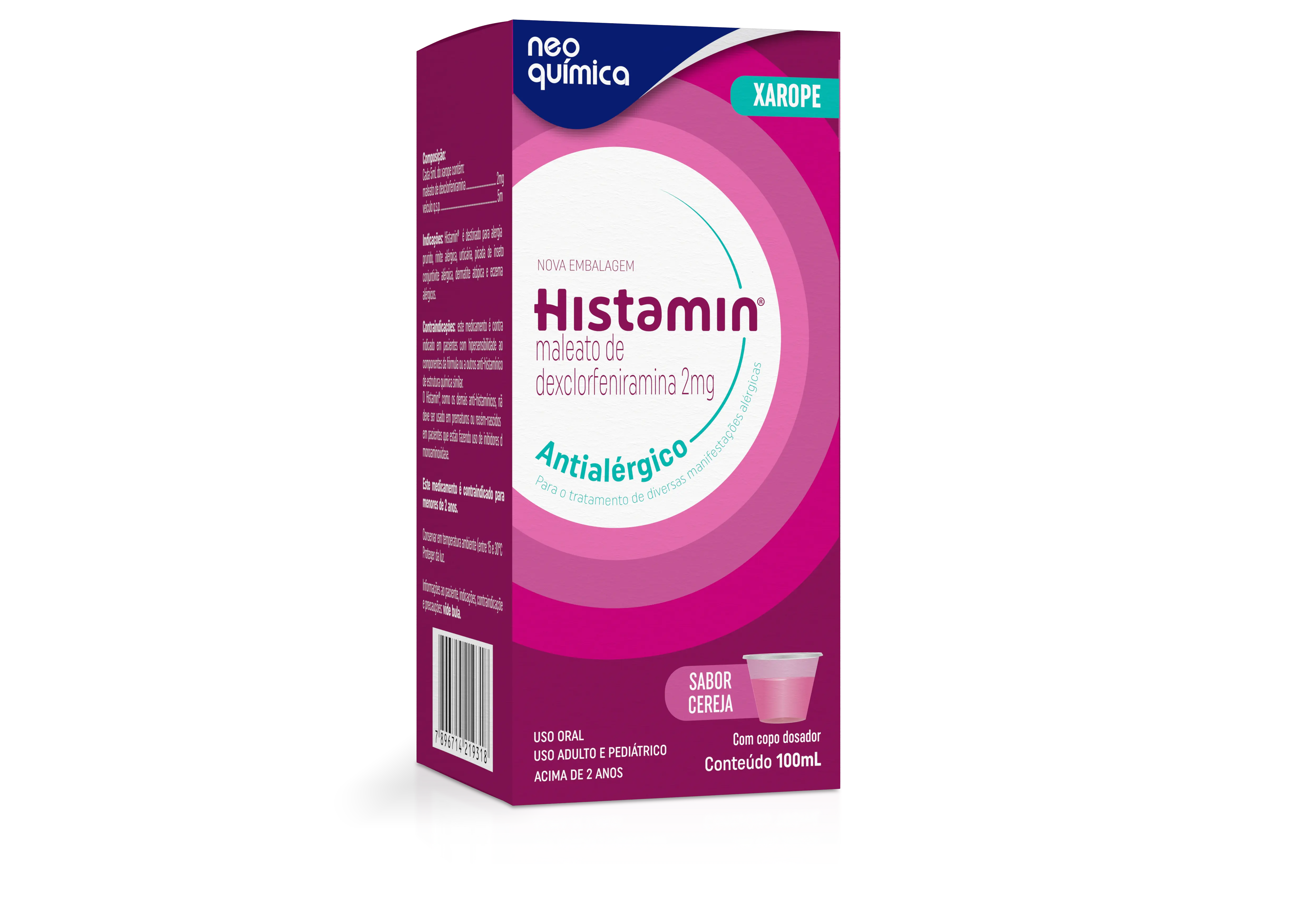 Foto da embalagem do produto Histamin