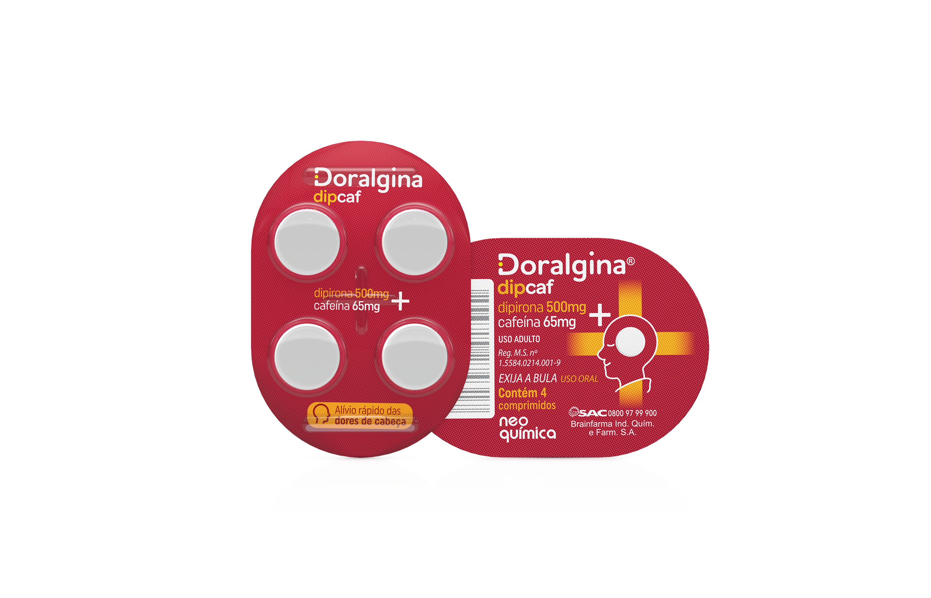 Foto da embalagem do produto Doralgina Dipcaf
