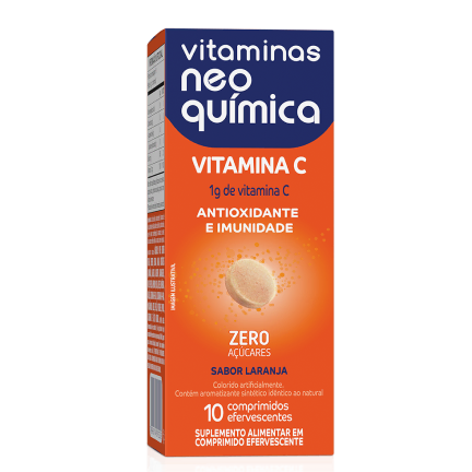 Foto da embalagem do produto Vitamina C Neo Química 1g